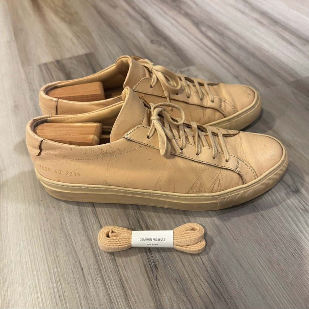 Common Projects Achilles Low - Nude - Men’s Size 40